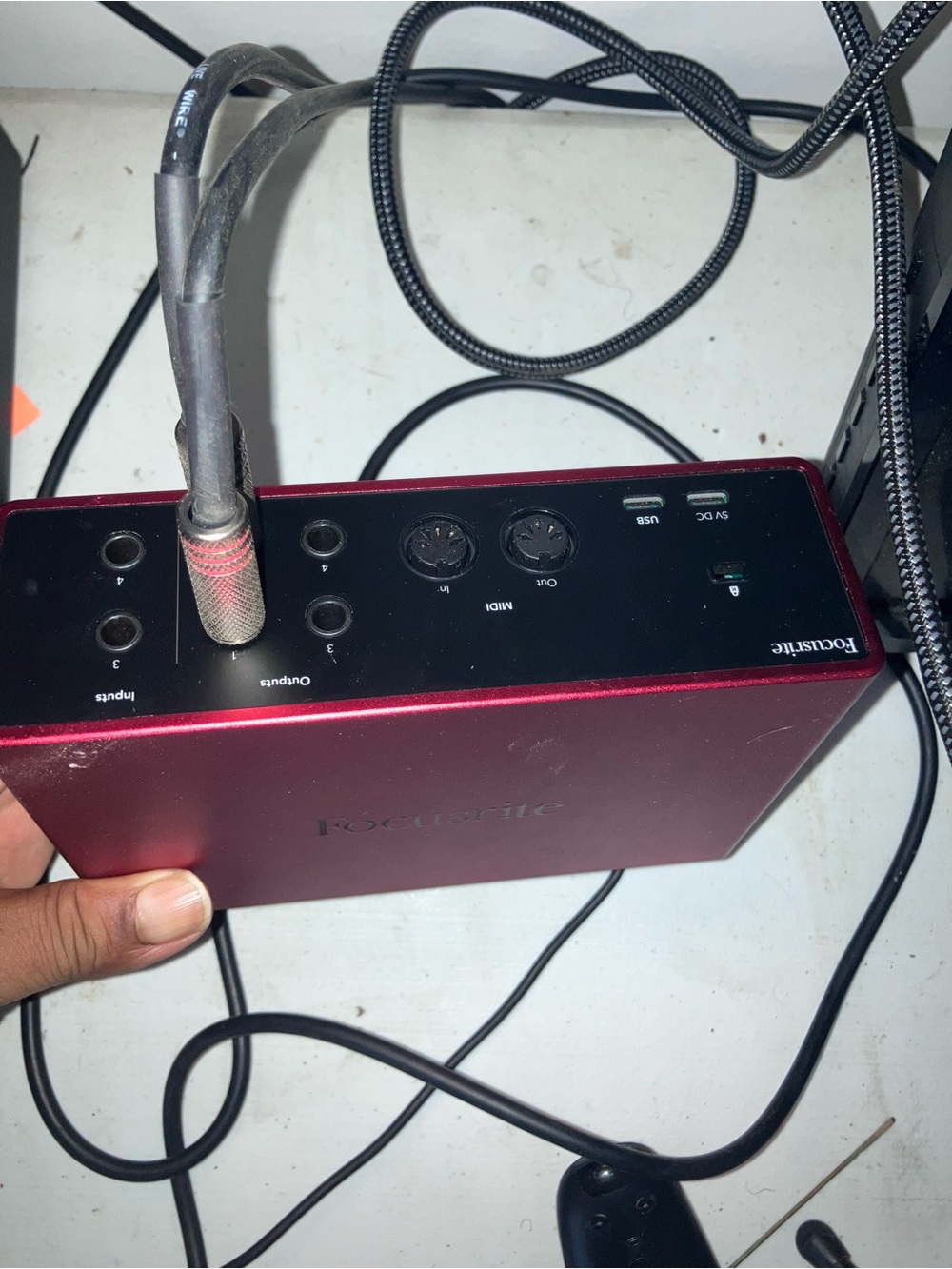 USB Audio Interface - Red - Picture 3 of 3